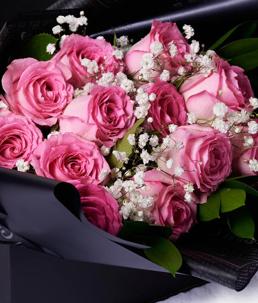 Pink Rose Bouquet